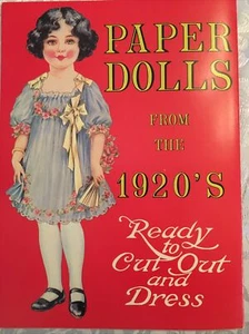 Paper Dolls From the 1920's Ready to Cut and Dress Vintage Merrimack 1983 NEW - Imagen 1 de 7