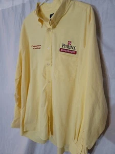 Vintage PURINA SUPERSPORT Competition Challenge horse shirt size 37 (18.5) - Picture 1 of 8