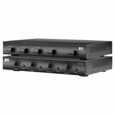 OSD AUDIO OSD 4 Pair Speaker Selector with Volume Control 4 Zone 80W Resistor Based RSVC4