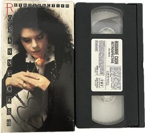 Roseanne Cash: Retrospective (1989), VHS Music Videos, CBS CMV Promotional Copy - Picture 1 of 2