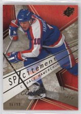 2008-09 SPx SPXcitement Spectrum /99 Dale Hawerchuk #X9 HOF