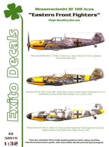 Exito Decals 1/32 MESSERSCHMITT Bf-109 ACES "EASTERN FRONT FIGHTERS" - Picture 1 of 8
