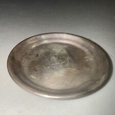 STERLING SILVER DISH 2 1/2 INCH DIAMETER With Griffin Logo