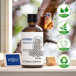 Myrrh Essential Oil 100% Pure Natural Aromatherapy Diffuser Skin Soap Massage - Picture 1 of 16