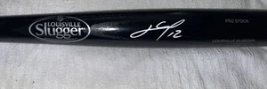 Lourdes Gurriel Diamondbacks Signed Bat Beckett Wit Black Louisville Slugger / - Picture 1 of 3