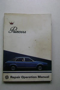 Repair Operation Manual - Princess - Softback Format 1978 - Picture 1 of 6