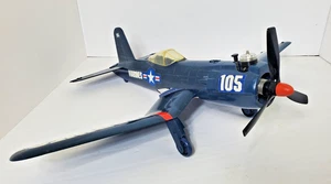 Cox .049 engine powered Control line Blue Corsair airplane  - UNTESTED AS IS - Picture 1 of 8