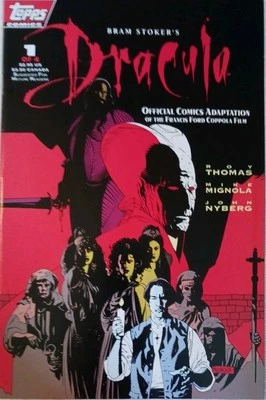 Dracula Bram Stokers #1 with trading cards - Image 1 of 4