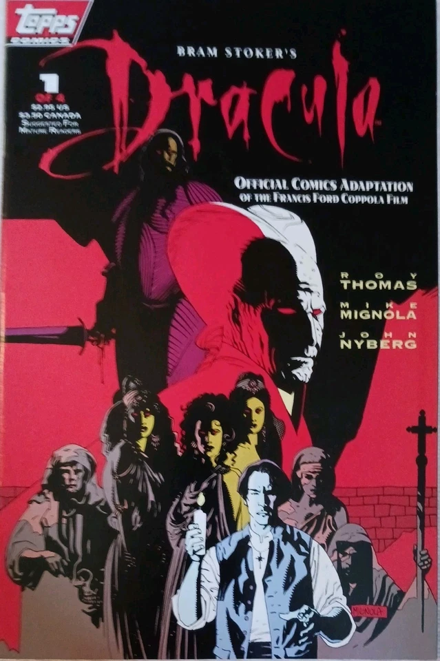 Dracula Bram Stokers #1 with trading cards - Image 1 of 4