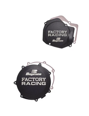 Boyesen Clutch & Ignition Cover Black Yamaha YZ250 YZ 250 99-24 CC-32AB SC-32AB - Image 1 of 4