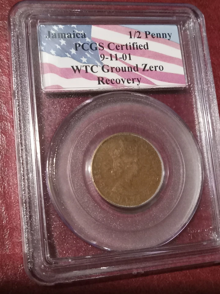 WTC Recovery Coin from Ground Zero. 9/11. PCGS Certified - Image 1 of 4