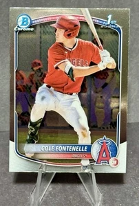 2025 Bowman Cole Fontenelle Cromo 1° Base Bowman #BCP-32 Los Angeles Angels - Foto 1 di 2