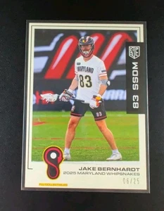 Jake Bernhardt 2025 Premier Lacrosse League Flagship PLL Black Parallel #06/25 - Bild 1 von 2