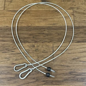 2er Set Bowflex 56" Lat Tower Kabel OEM Power Pro Ultimate mit Clips KOSTENLOSER VERSAND - Bild 1 von 11