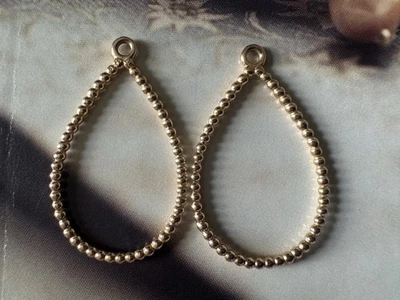 Pandora 14k Gold Teardrop Compose Earrings 250432 - Image 1 of 2