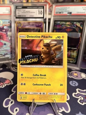 Detective Pikachu - (Stamped) SM190 Sm Holo - Image 1 of 2