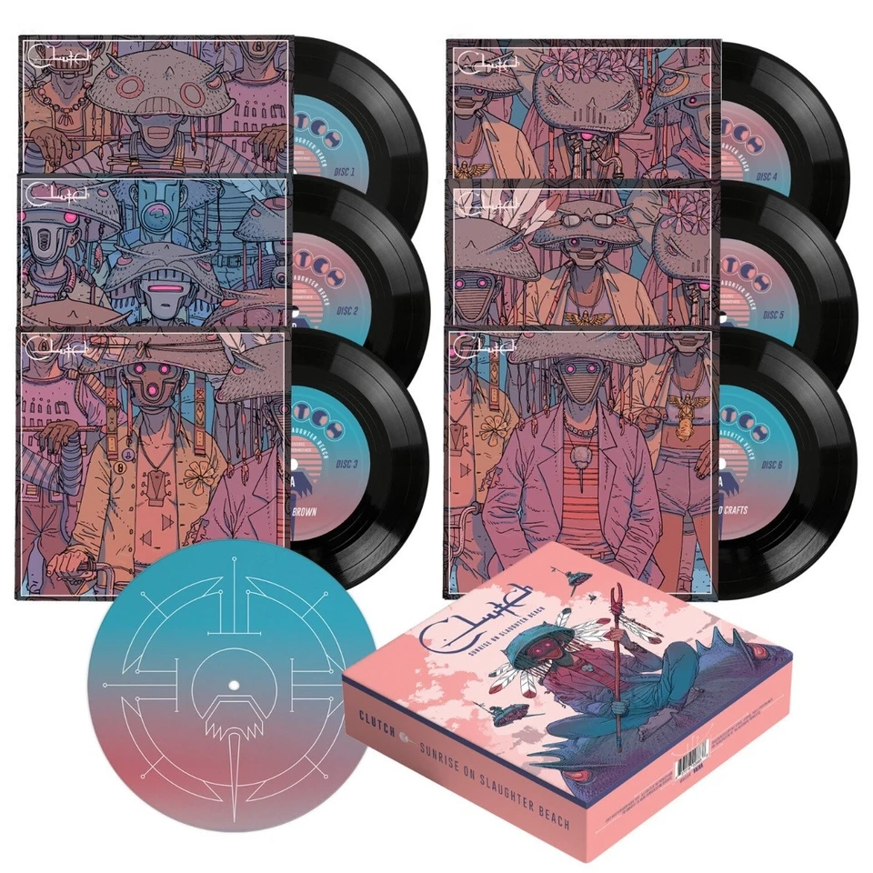 Clutch Sunrise On Slaughter Beach (Vinyl) 7" Single Box Set - Image 1 of 1
