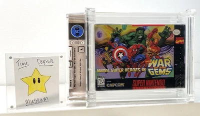 Marvel Super Heroes War Of Gems Nintendo SNES Nuevo 1996 Precintado 8.0 A Japón POP 1 Foto 1 de 4
