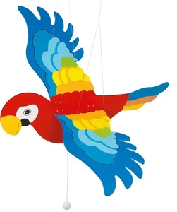 Schwingtier Papagei | Deutsch | Faltschachtel | GK454 | 2013 | Gollnest & Kiesel - Bild 1 von 1