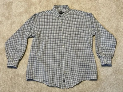 Camisa Bills Khakis Para Hombre Grande Calce Clásico Manga Larga Con Botones Preppy Foto 1 de 4