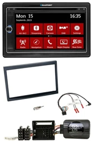 Blaupunkt Bluetooth DAB 2DIN USB DVD Lenkrad Autoradio für Citroen C2 C3 Berling - Bild 1 von 11