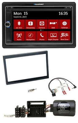 Blaupunkt Bluetooth DAB 2DIN USB DVD Lenkrad Autoradio für Citroen C2 C3 Berling - Bild 1 von 4