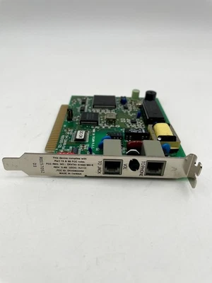 Vintage GoldStar SM-24HN/1 KB3105-03 Internal Fax Modem Card RJ-11 Port for PC - Image 1 of 4