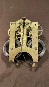 Antique Ansonia Shelf Mantle Wall Clock Movement Parts / Repair Vintage Clock - Picture 1 of 19