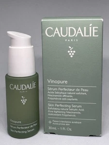 Caudalie Vinopure Natural Salicylic Acid Pore Minimizing Serum 1 Fl Oz. NIB - Picture 1 of 9