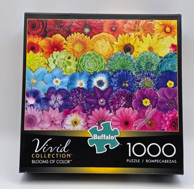 Buffalo Games Blooms of Color 1000 Piezas Puzzle Colección Vivid NUEVO PRECINTADO Foto 1 de 4