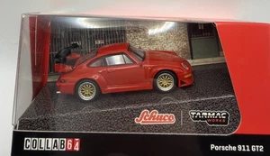 1/64 SCHUCO TARMAC WORKS PORSCHE 911 GT2 RED - Picture 1 of 7