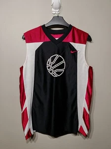 Nike Womens Large Basketball Jersey Vest 14 - 16 Training Gym Graphic Vintage  - Picture 1 of 10