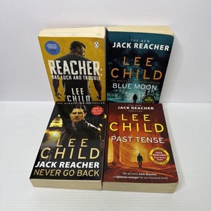 4 x Lee Child Books Bulk Lot Crime Thriller Paperback Jack Reacher - Picture 1 of 15