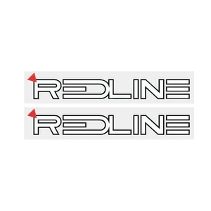 Redline - 1985 Fork decals - White Red - Old school bmx - Picture 1 of 1