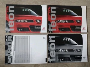 Seat Leon Cupra Prospekt 5.2003 + Farben und Polster + Preisliste +Beilage - Picture 1 of 7