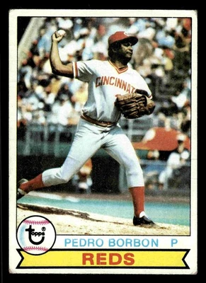 1979 Topps Pedro Borbon #326 - Cincinnati Reds - Image 1 of 2