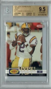 BGS 9.5 Jamarcus Russell 2007 Sage Aspire Hype #H1 Rookie Card Silver Gold 1/1 - Picture 1 of 1