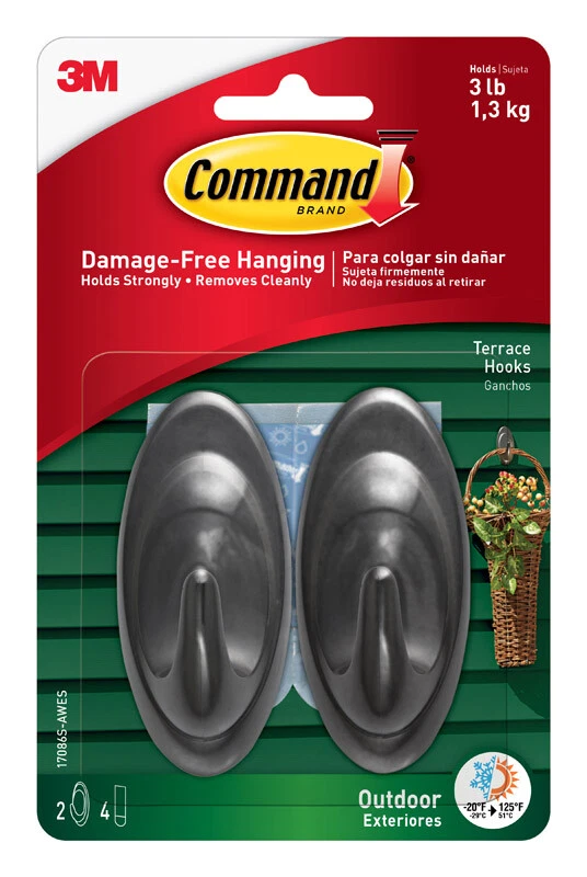 Command Outdoor Terrace Hooks Medium 2ct 051141372907s210