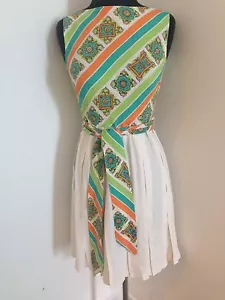 VINTAGE KLEID 60er SOMMER JACKIE O. Gr. S RETRO BOHO FRÜHLING Festival - Bild 1 von 6