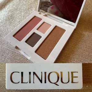 NEW Clinique Colour Surge Eye Shadow Duo Pink Blush/Rose Wine/ Sunkissed Bronzer - Picture 1 of 6