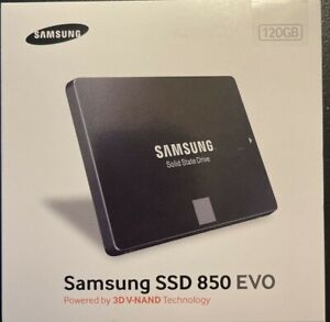 Samsung SSD 850 EVO SATA III 6Gb/s 120GB SSD Model : MZ-75E120 FACTORY SEALED