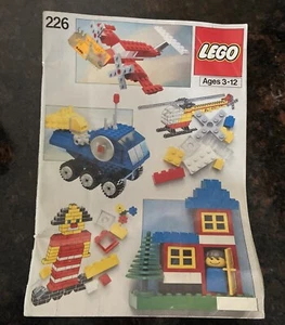 Vintage Lego Idea Book 226 Instruction Manual booklet Printed in Germany 1982 - Picture 1 of 5