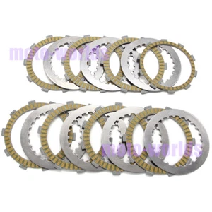 Clutch Friction Steel Plates Kit for Honda XRV650 Africa Twin 1988-1989 - Picture 1 of 7