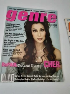 1999 March GENRE Magazine RuPaul Drags Out Shades Of Cher - Picture 1 of 1