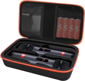 Wireless Microphone Case Compatible with Wireless Two Microphone Portable - Picture 1 of 6