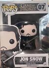 Funko Pop! Jon Snow # 07 Game Of Thrones 2013 Vaulted With Protector
