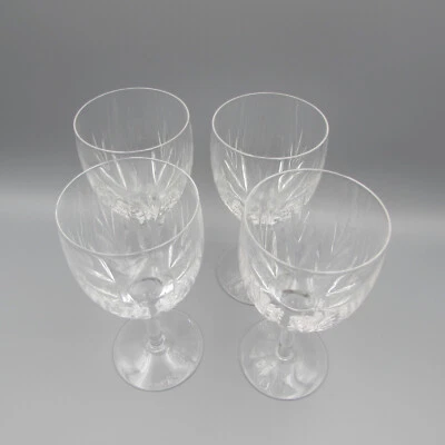 Stuart Crystal KENT Water Goblets - Set of Four - Image 1 of 4