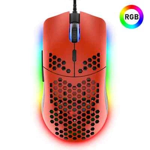 Wired Gaming Mouse Programmable Model O 6400DPI USB for PC Mac Xbox one PS4 PS5 - Picture 1 of 35
