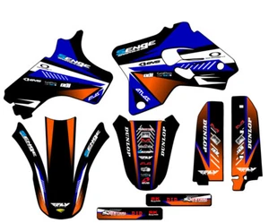 1993-2001 YZ 80 SURGE Blue Senge kit de gráficos compatible con Yamaha - Imagen 1 de 10