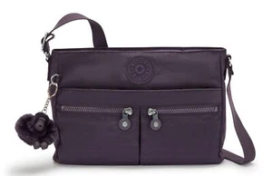 Bolso bandolera Kipling Basic New Angie Crossbody Ultimate Plum - Imagen 1 de 5